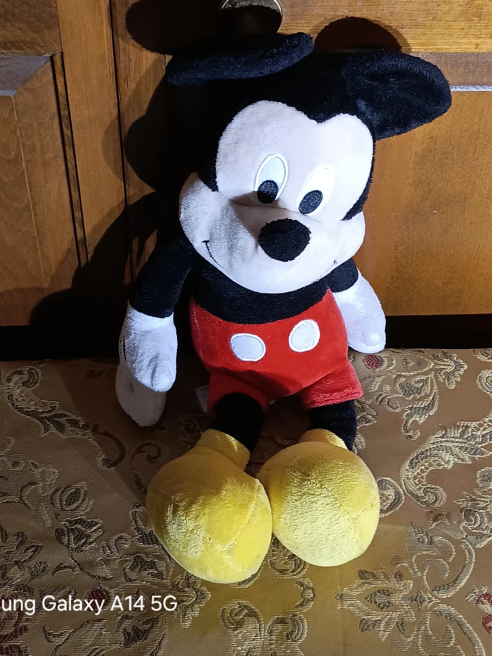 Disney Classic Mickey Mouse Plush in Black, Red, White & Yellow
